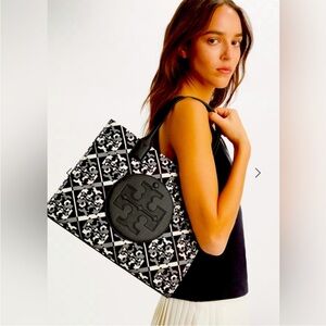 Tory Burch Small Ella Prismatic Logo Tote